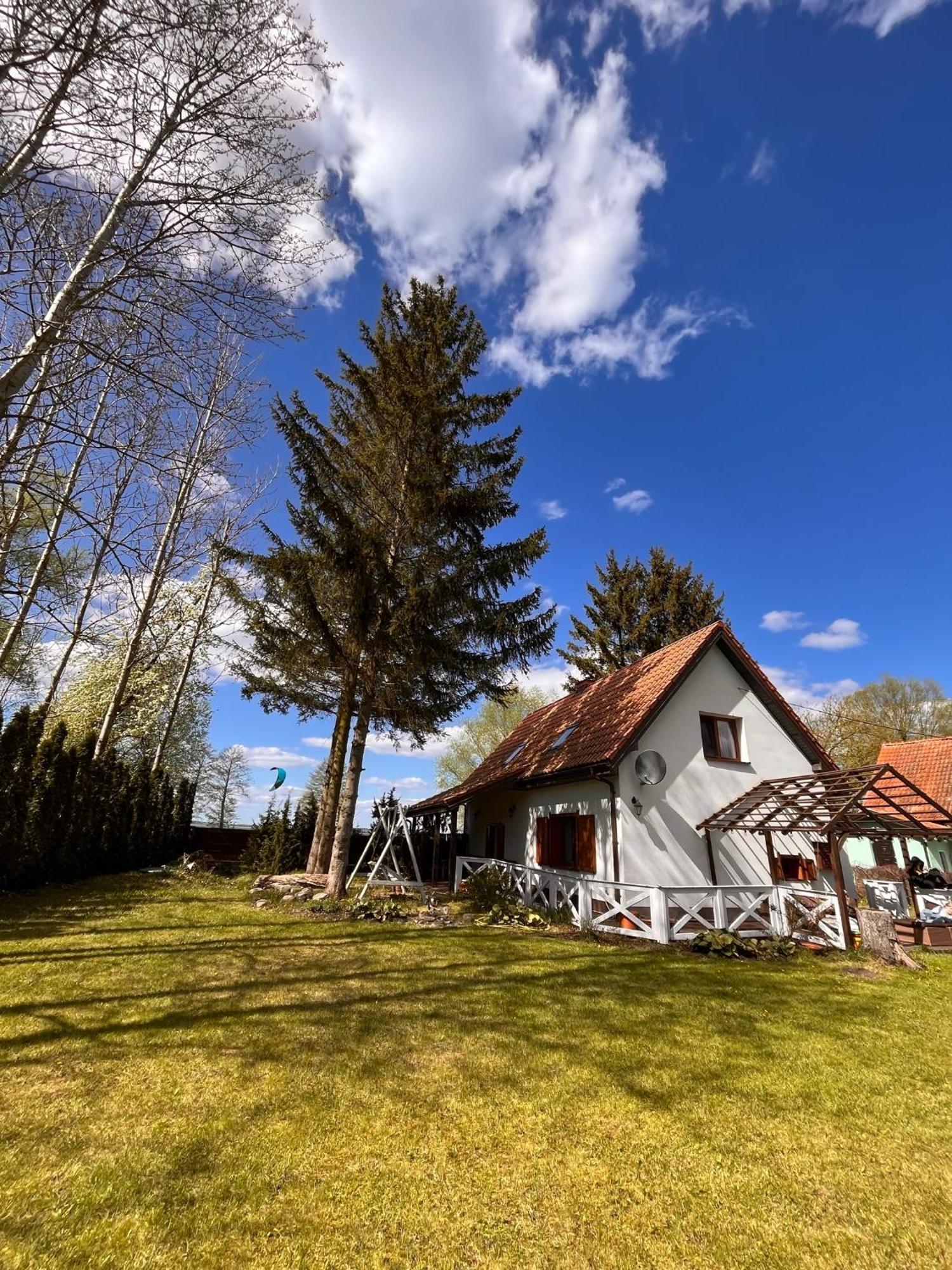 Uroczy Dom Nad Jeziorem Sniardwy Tuz Obok Plazy Nowe Guty Exterior photo